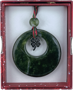 Four Leaf Clover Connemara Marble Decoration