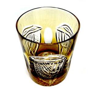 Amber Mise Eire Whiskey Glasses - Slightly Imperfect - Pair