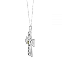 Load image into Gallery viewer, Claddagh Cross Pendant