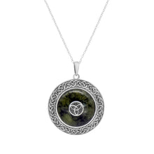 Load image into Gallery viewer, Trinity Knot Shield Pendant